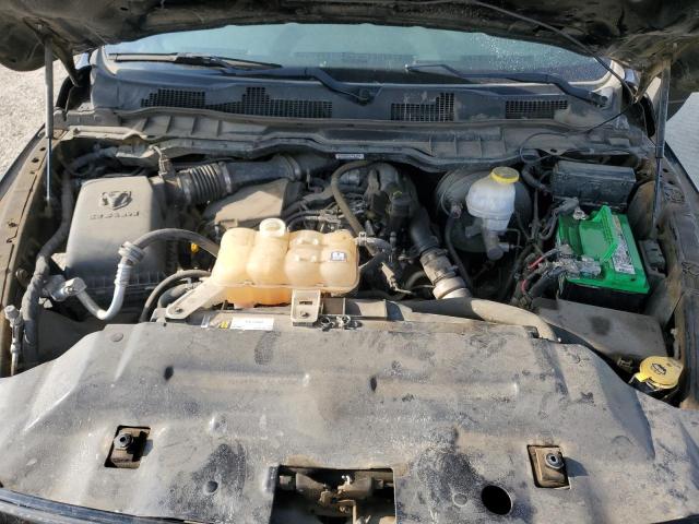 1C6RR7LM4JS287747 - 2018 RAM 1500 SLT Czarny zdjęcie 11