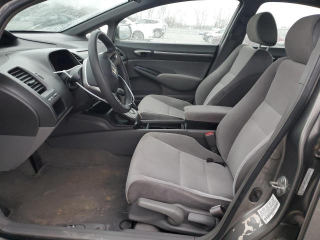 1HGFA16897L047998 - 2007 HONDA CIVIC EX GRAY photo 7