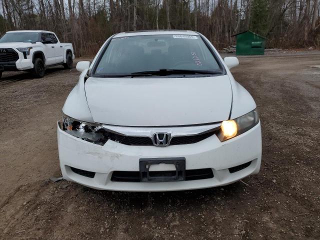 2HGFA16669H026251 - 2009 HONDA CIVIC LX-S 白色 照片 5