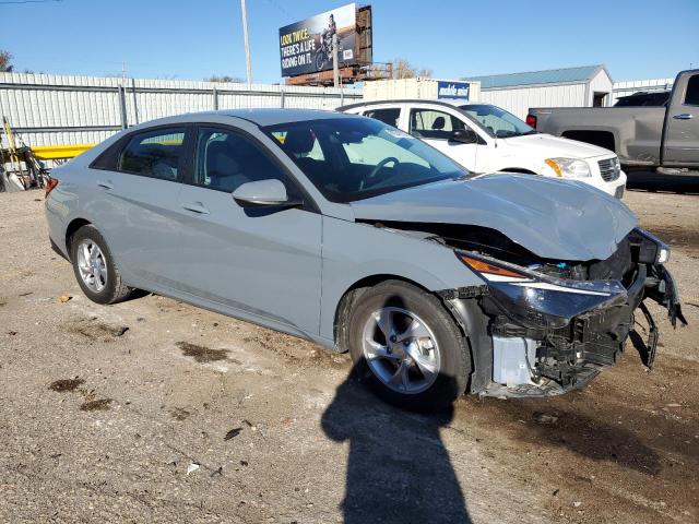 KMHLL4AG5MU129191 - 2021 HYUNDAI ELANTRA SE GRAY photo 4