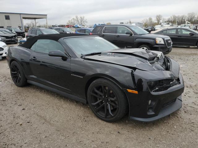 2G1FL3DP1D9807609 - 2013 CHEVROLET CAMARO ZL1 BLACK photo 4