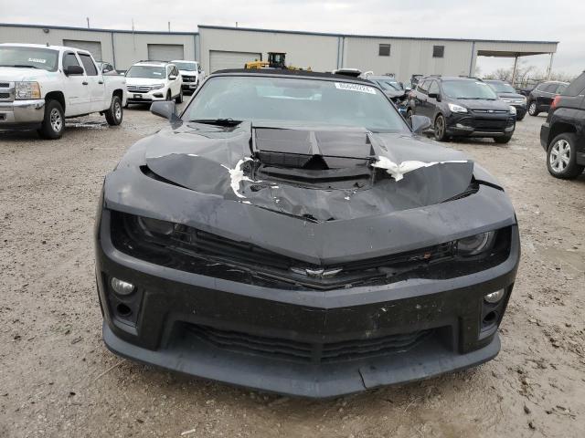 2G1FL3DP1D9807609 - 2013 CHEVROLET CAMARO ZL1 BLACK photo 5