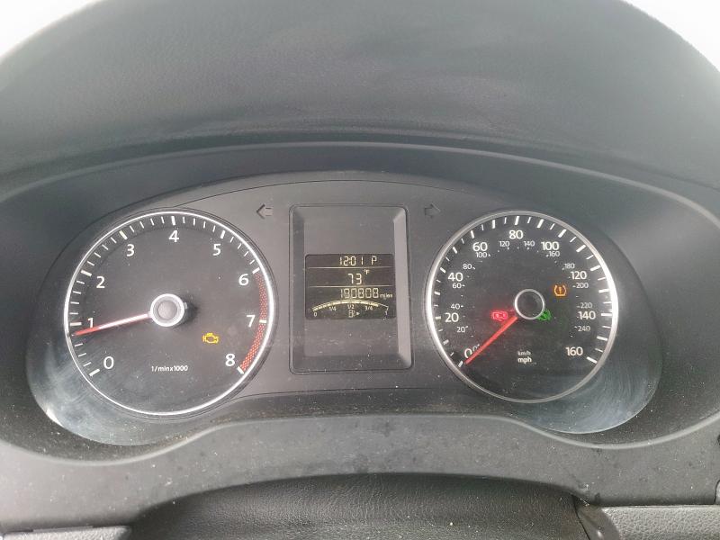 3VWDP7AJ7DM405155 - 2013 VOLKSWAGEN JETTA SE შავი ფოტო 9