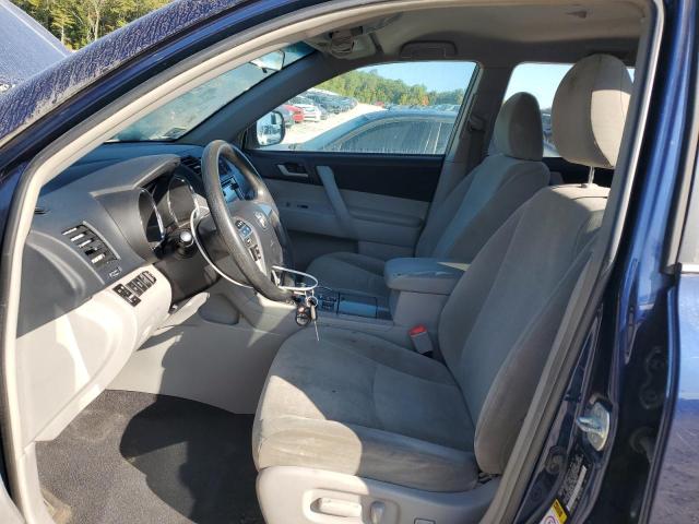 5TDBK3EH8DS266128 - 2013 TOYOTA HIGHLANDER BASE Blau Foto 7