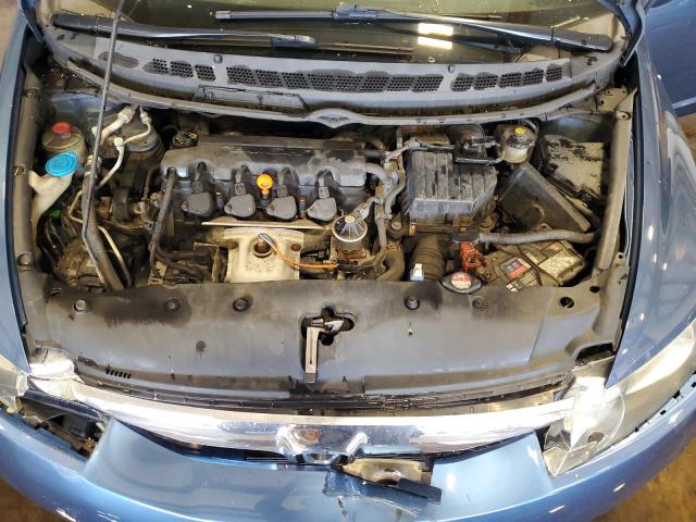 19XFA1F82AE040678 - 2010 HONDA CIVIC EX BLUE photo 11