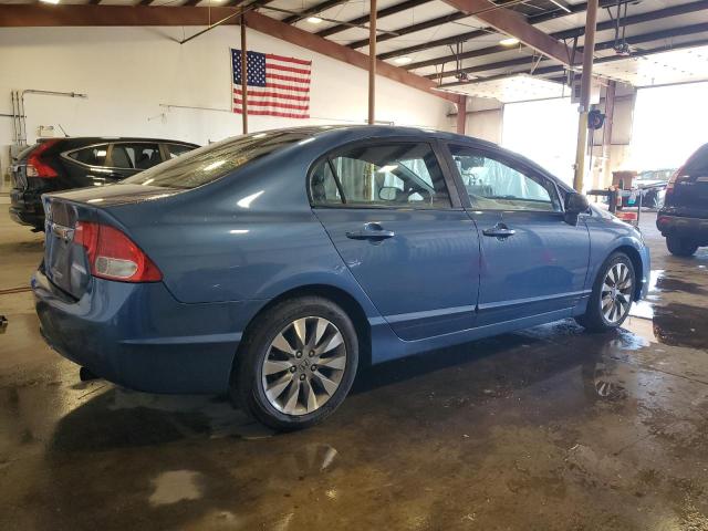 19XFA1F82AE040678 - 2010 HONDA CIVIC EX BLUE photo 3