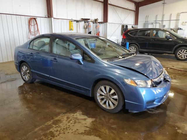 19XFA1F82AE040678 - 2010 HONDA CIVIC EX BLUE photo 4