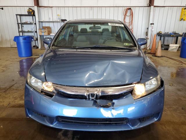 19XFA1F82AE040678 - 2010 HONDA CIVIC EX BLUE photo 5