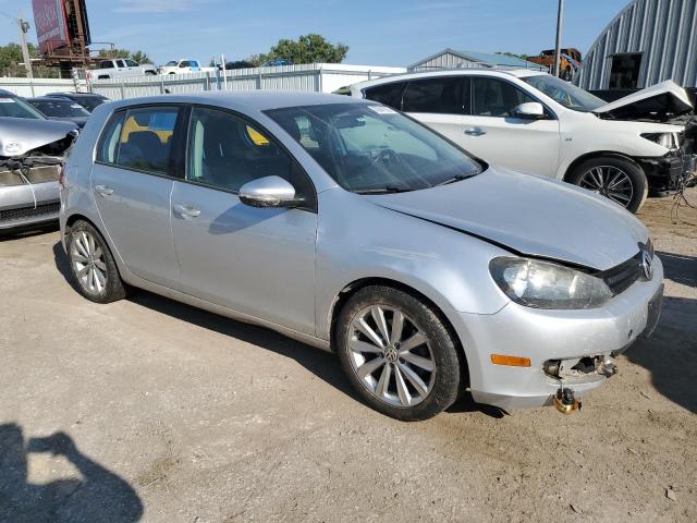 WVWNM7AJ2CW290351 - 2012 VOLKSWAGEN GOLF 银色 照片 4