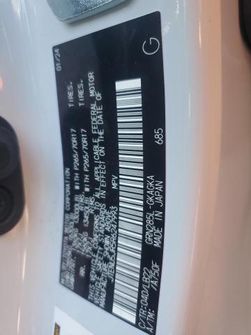 JTENU5JR5R6247993 - 2024 TOYOTA 4RUNNER SR5/SR5 PREMIUM WHITE photo 13