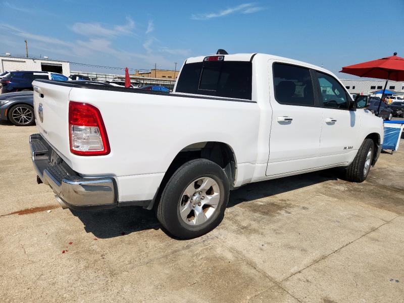 1C6RREFT2KN828706 - 2019 RAM 1500 BIG HORN/LONE STAR WHITE photo 3