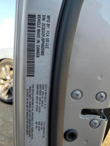 2C3CDZFJ9PH625965 - 2023 DODGE CHALLENGER R/T SCAT PACK SILVER photo 12