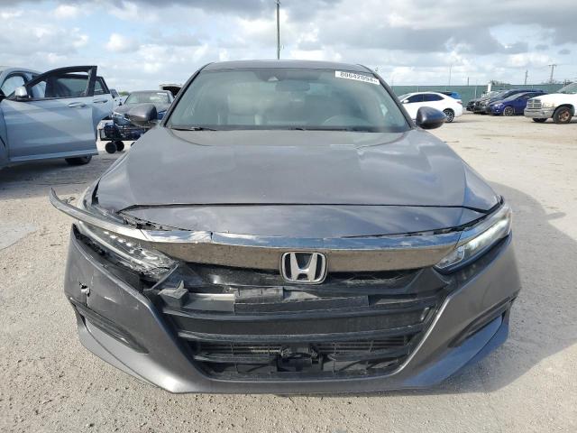 1HGCV1F39JA179464 - 2018 HONDA ACCORD SPORT GRAY photo 5
