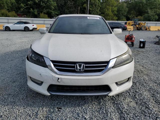 1HGCR3F82DA015229 - 2013 HONDA ACCORD EXL WHITE photo 5