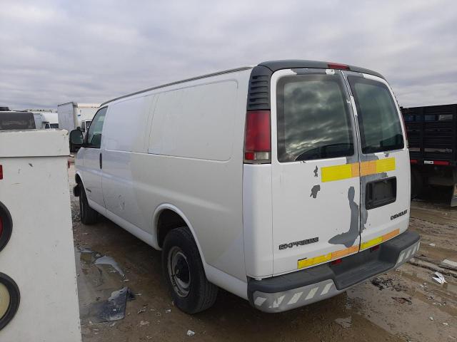 1GCGG25R9Y1129941 - 2000 CHEVROLET EXPRESS G2 WHITE photo 2