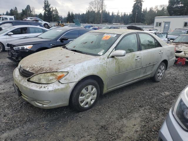 JTDBE32K020087539 - 2002 TOYOTA CAMRY LE SILVER photo 1