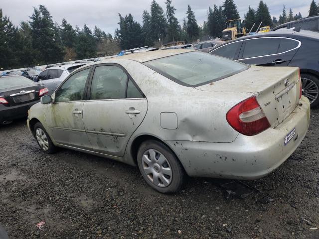 JTDBE32K020087539 - 2002 TOYOTA CAMRY LE SILVER photo 2