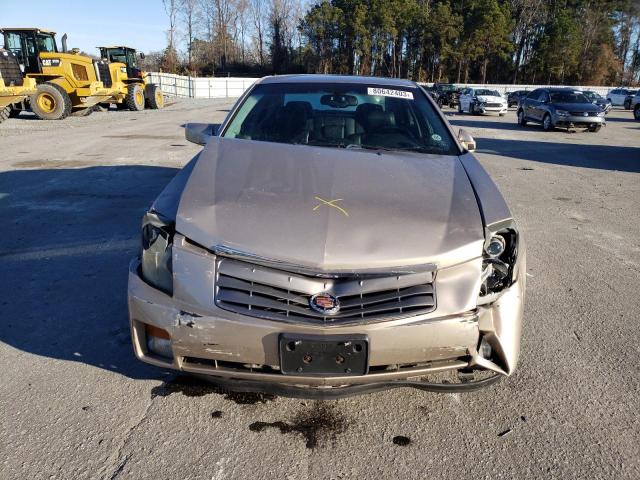 1G6DM57T560181319 - 2006 CADILLAC CTS TAN photo 5