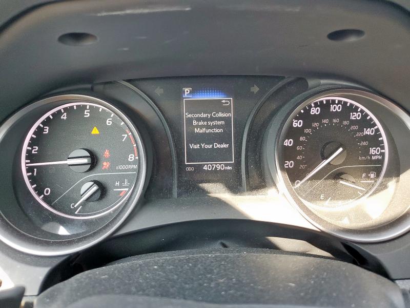 4T1G11AK8RU907551 - 2024 TOYOTA CAMRY SE NIGHT SHADE WHITE photo 9