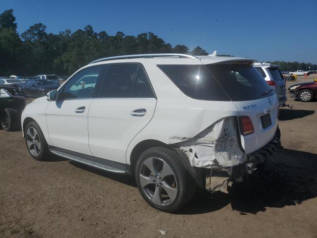 4JGDA5JB0GA712066 - 2016 MERCEDES-BENZ GLE 350 WHITE photo 2
