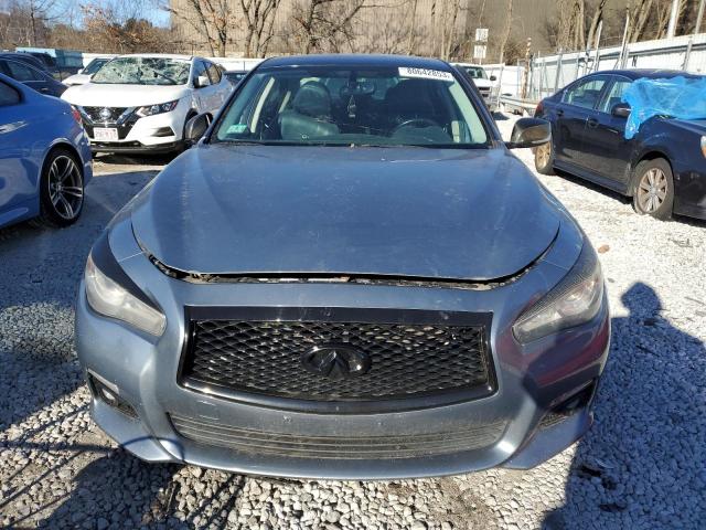 JN1BV7AR0EM683000 - 2014 INFINITI Q50 BASE TEAL photo 5