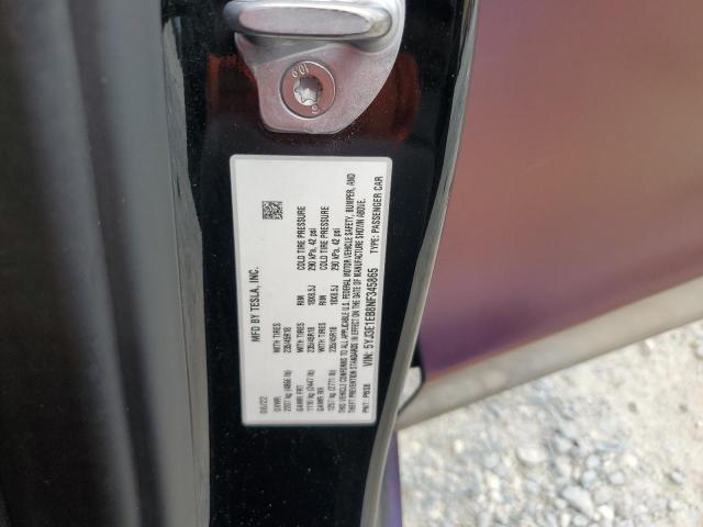 5YJ3E1EB8NF345865 - 2022 TESLA MODEL 3 Zweifarbig Foto 12