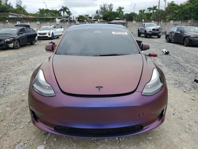 5YJ3E1EB8NF345865 - 2022 TESLA MODEL 3 Zweifarbig Foto 5