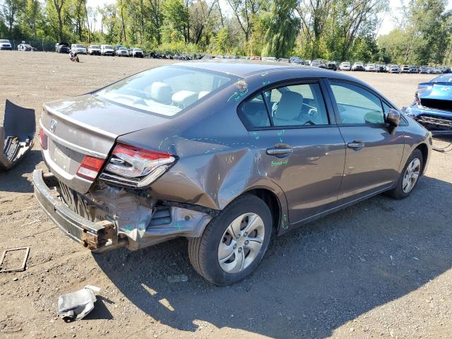 19XFB2F55FE278525 - 2015 HONDA CIVIC LX Արծաթագույն լուսանկար 3