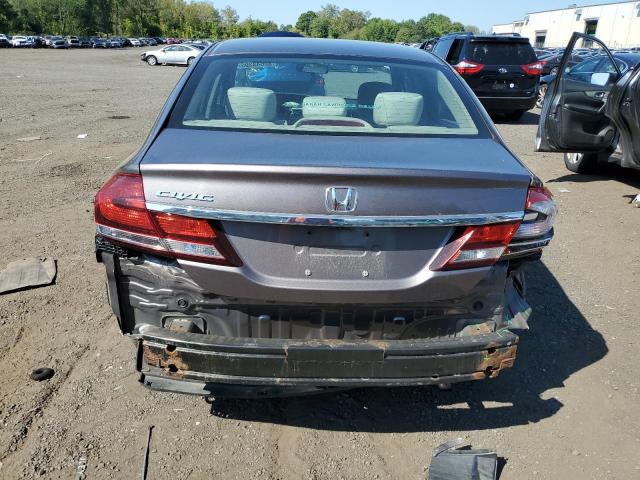 19XFB2F55FE278525 - 2015 HONDA CIVIC LX Արծաթագույն լուսանկար 6