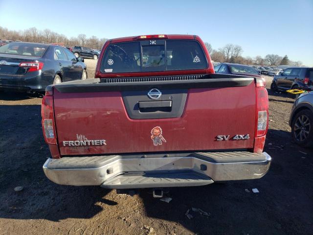 1N6AD0EV9KN749427 - 2019 NISSAN FRONTIER S MAROON photo 6