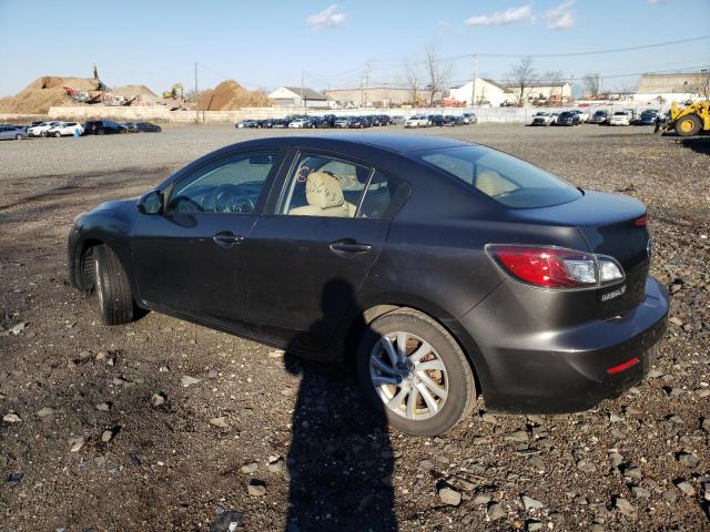 JM1BL1W88C1538026 - 2012 MAZDA 3 I GRAY photo 2