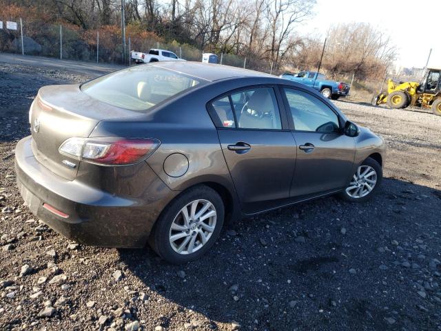 JM1BL1W88C1538026 - 2012 MAZDA 3 I GRAY photo 3