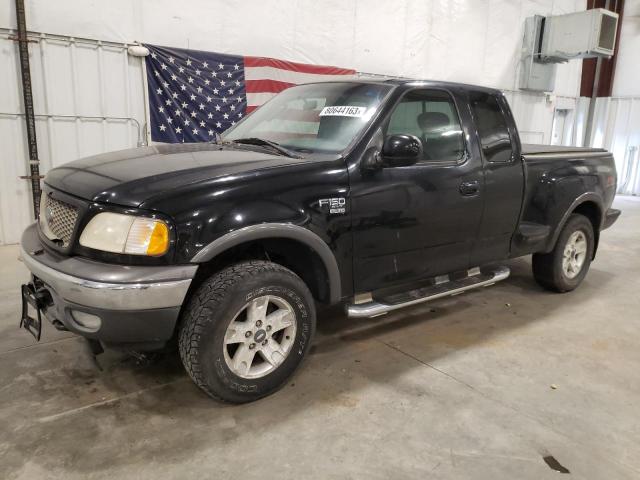 1FTRX08L93KD88257 - 2003 FORD F-150 BLACK photo 1