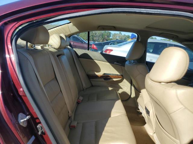 1HGCP2F86AA025239 - 2010 HONDA ACCORD EXL BURGUNDY photo 10