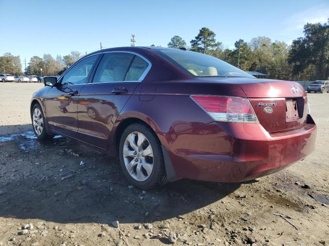 1HGCP2F86AA025239 - 2010 HONDA ACCORD EXL BURGUNDY photo 2