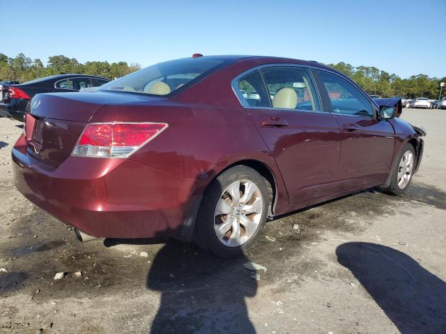 1HGCP2F86AA025239 - 2010 HONDA ACCORD EXL BURGUNDY photo 3