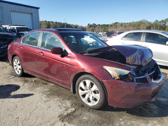 1HGCP2F86AA025239 - 2010 HONDA ACCORD EXL BURGUNDY photo 4