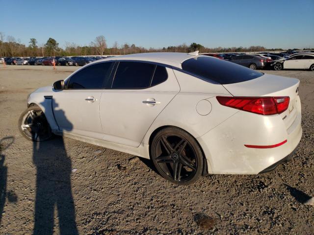 5XXGM4A72EG284162 - 2014 KIA OPTIMA LX WHITE photo 2