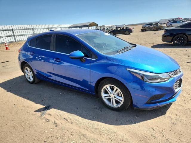 3G1BE6SM3JS615853 - 2018 CHEVROLET CRUZE LT Синий фото 4
