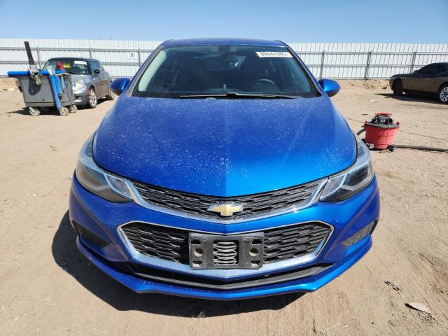 3G1BE6SM3JS615853 - 2018 CHEVROLET CRUZE LT Синий фото 5