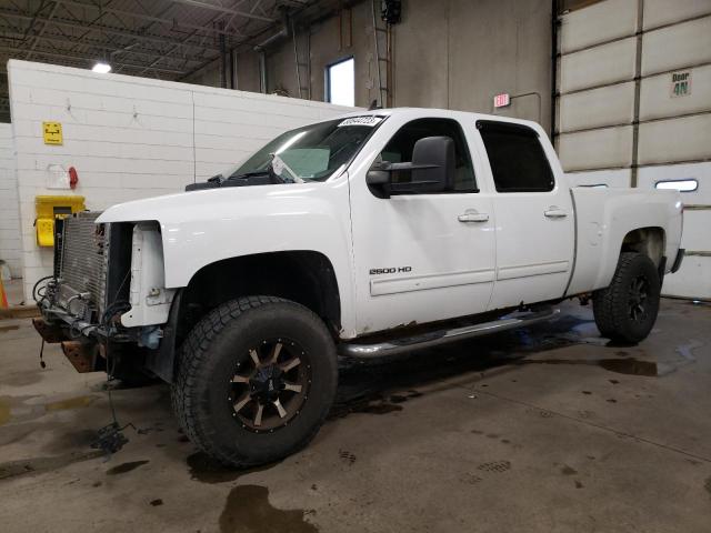 1GC4KYB69AF134211 - 2010 CHEVROLET 2500 HD K2500 HEAVY DUTY LTZ WHITE photo 1