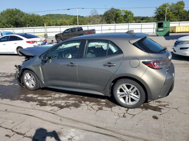 JTNK4RBE3K3037860 - 2019 TOYOTA COROLLA SE Մոխրագույն լուսանկար 2