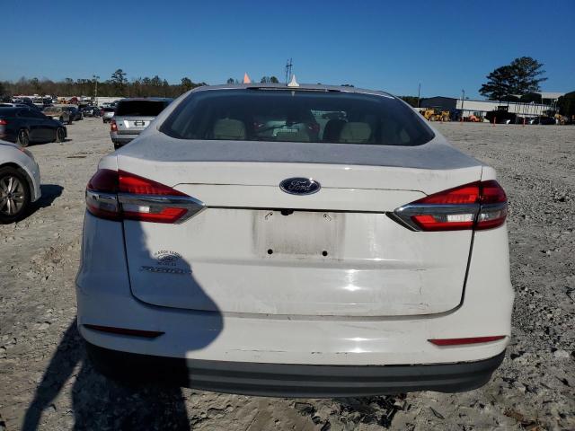 3FA6P0G70LR134719 - 2020 FORD FUSION S WHITE photo 6