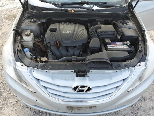 5NPEB4AC8BH033883 - 2011 HYUNDAI SONATA GLS SILVER photo 11