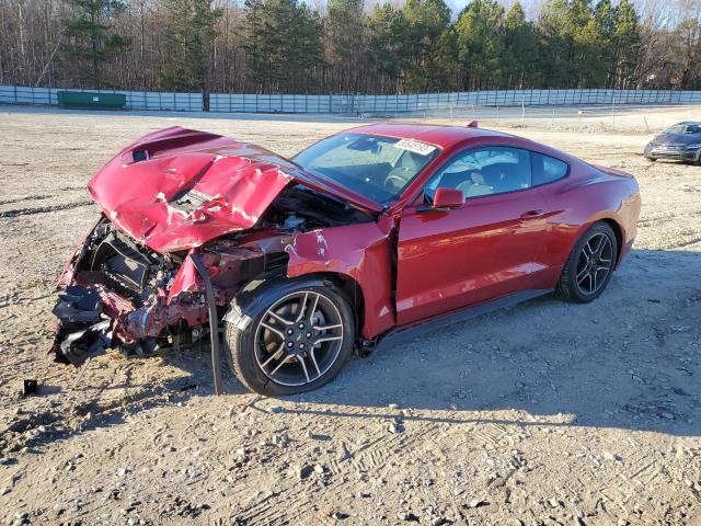 1FA6P8TH0M5146581 - 2021 FORD MUSTANG RED photo 1