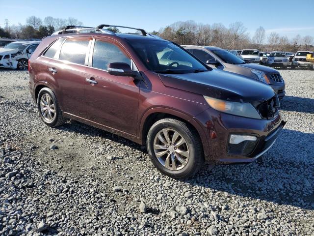 5XYKW4A28CG224954 - 2012 KIA SORENTO SX BURGUNDY photo 4