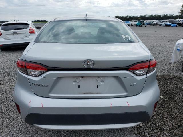 5YFEPMAE5MP167680 - 2021 TOYOTA COROLLA LE 银色 照片 6