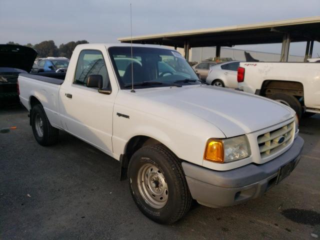 1FTYR10D83PA56376 - 2003 FORD RANGER WHITE photo 4