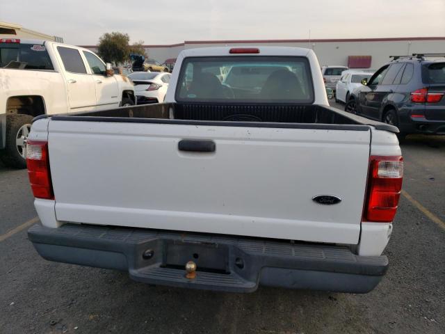 1FTYR10D83PA56376 - 2003 FORD RANGER WHITE photo 6