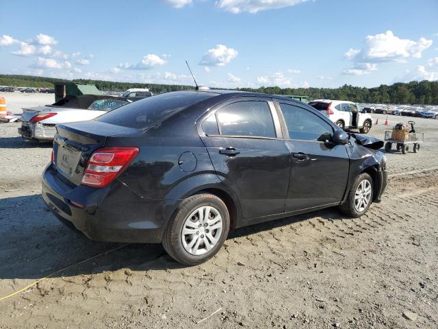 1G1JB5SH5J4128302 - 2018 CHEVROLET SONIC LS Noir photo 3